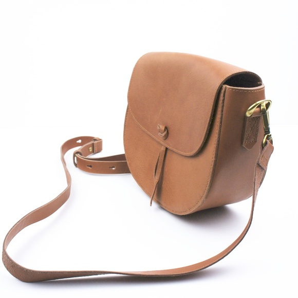 New MADEWELL The Elsewhere Tie Saddlebag Leather - Picture 4 of 8